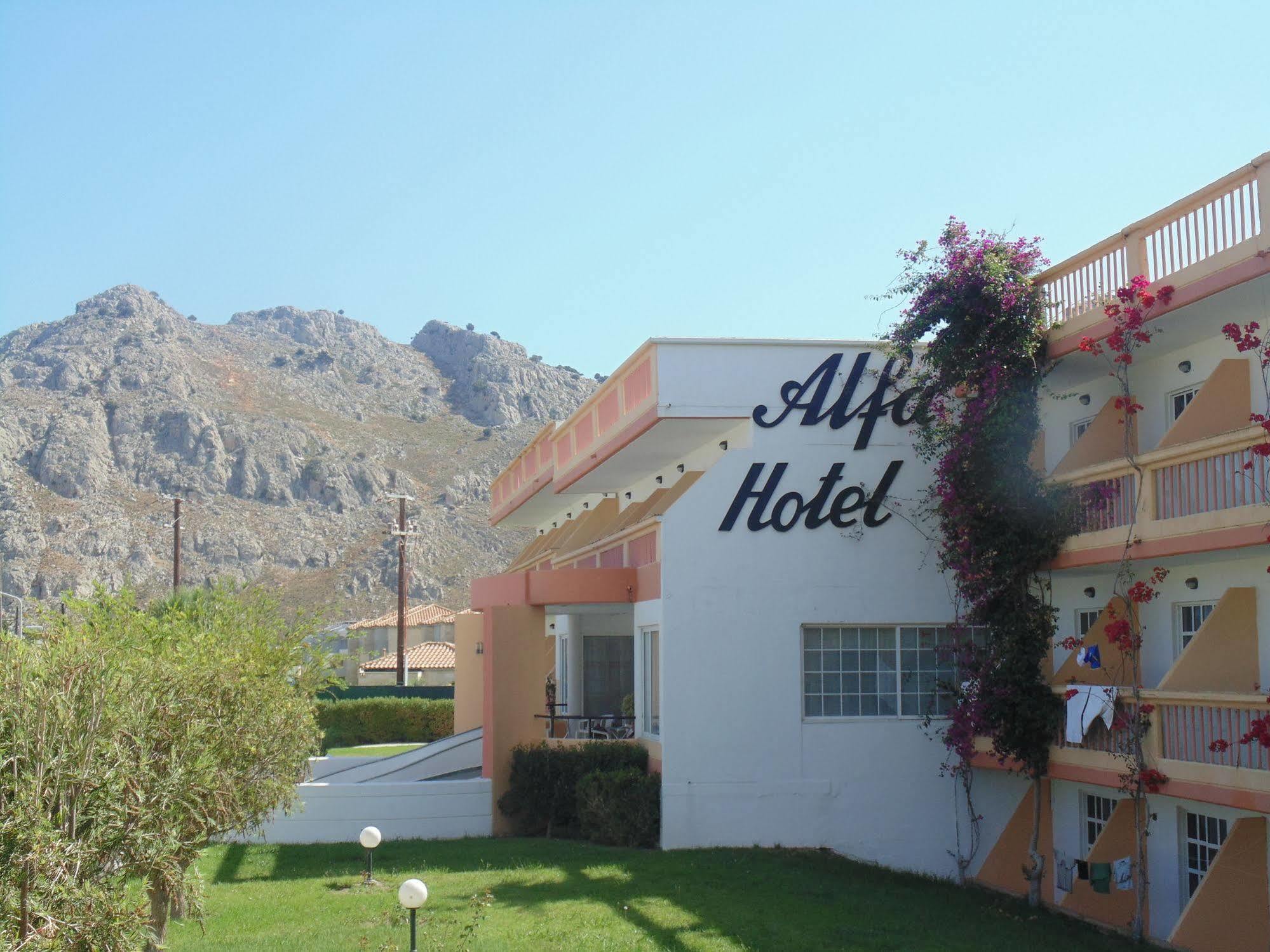 Alfa Hotel Kolymbia Esterno foto