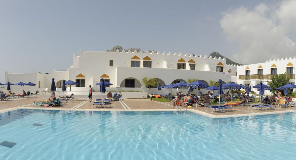Alfa Hotel Kolymbia Esterno foto